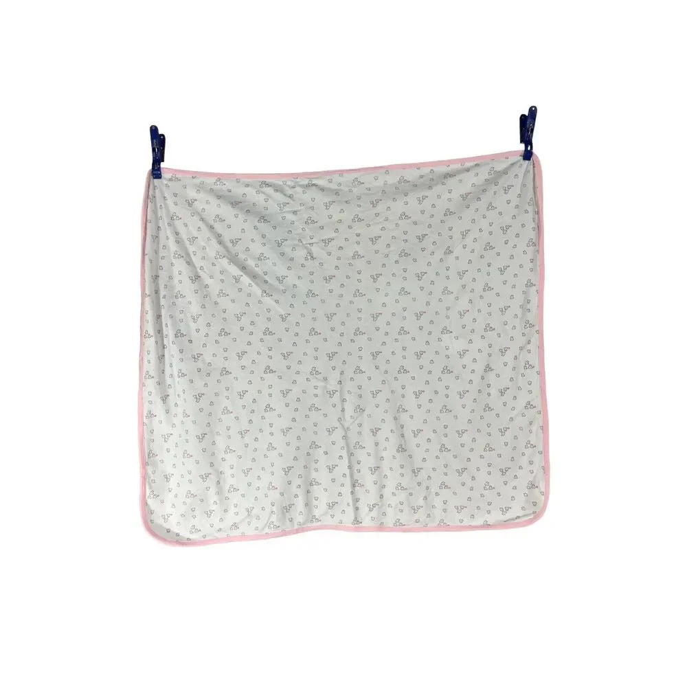Carters Just One You Pink Owl Baby Blanket Hi Cotton Security Lovey